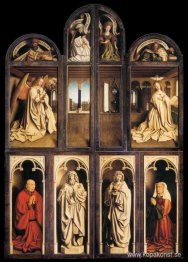 Vänster panel från Gents altartavla
