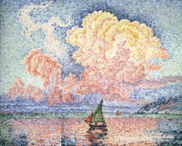 Antibes, det rosa molnet