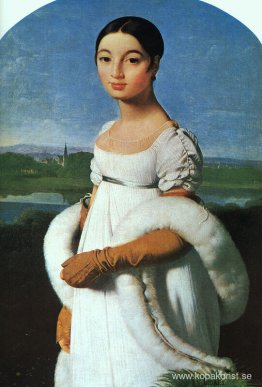 Porträtt av Mademoiselle Rivière