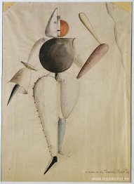 Preliminär sketch för Triadiska baletten