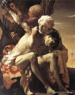 St. Sebastian Vårdad av Irene och hennes hembiträde