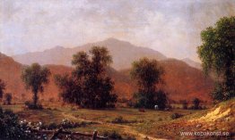 Vitt bergslandskap, Mount Washington