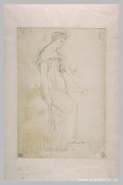 Studera figuren av Clytemnestra