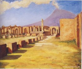 Vesuvius, från Pompeji