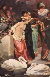 En romersk bacchanal (detalj)
