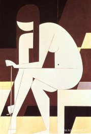 Flicka som lossar sin sandal