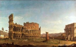 Colosseum och Konstantins båge (Rom)