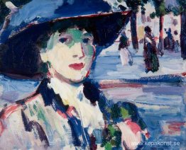 Anne Estelle Rice i Paris (Closerie des lilas)