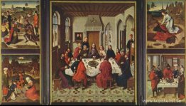 Bevingat altare i St Peter i Leuven