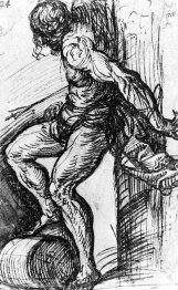 Saint Sebastian vid uppståndelsen altin Brescia