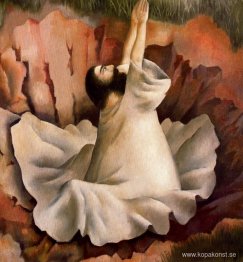 Kristus i vildmarken - Driven av anden