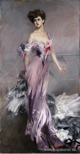 Porträtt av Mrs Howard Johnston