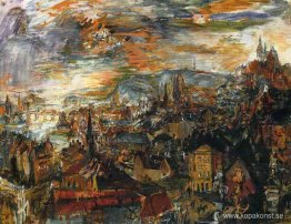 Utsikt över Prag