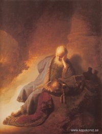 Jeremia sörjer över Jerusalems förstörelse