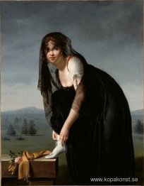 Une étude de femme d'après nature (Porträtt av Madame Soustras)