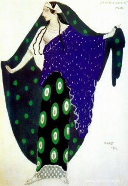 Helene de Sparte Ida Rubinstein i akt IV