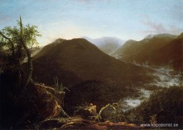 Soluppgång i Catskill-bergen
