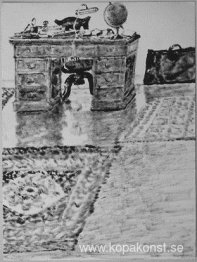 Interiör på rue de la Chaise