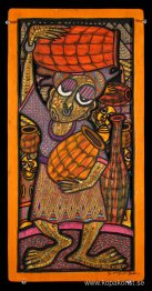 Kvinnan som bär vatten