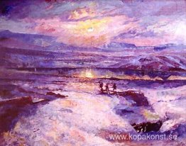 Höstsolljus, Öskjuhlíð
