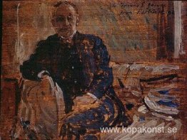Porträtt av Francis Edward James