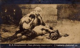 Över den döda gladiatorn