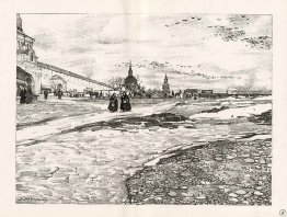 Sergiyev Posad. Tomt torg