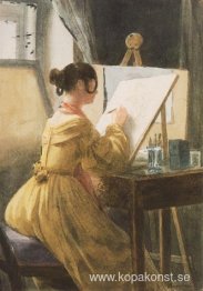 In the Atelier (Róza Teleki)