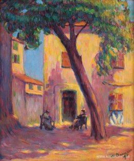 Landskap från Saint Tropez