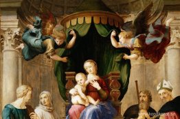 Madonna med Baldachino (detalj)