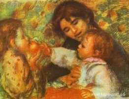 Gabrielle med Renoirs barn