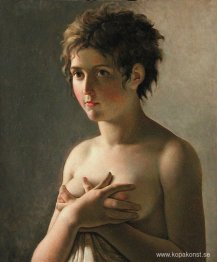 Porträtt av en ung flicka