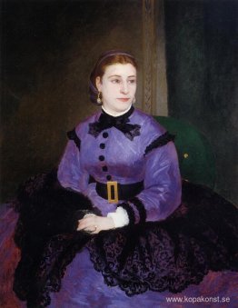 Porträtt av Mademoiselle Sicotg