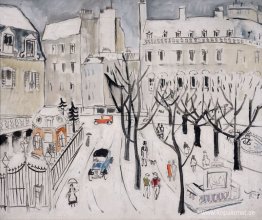 Paris snöscen