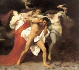 Orestes förföljd av furierna
