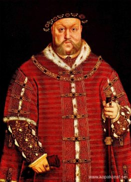 Porträtt av Henrik VIII