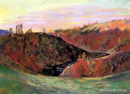 Solnedgång i Creuse