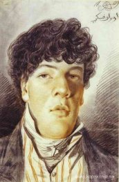 Porträtt av en balettdansös L. A. Duport