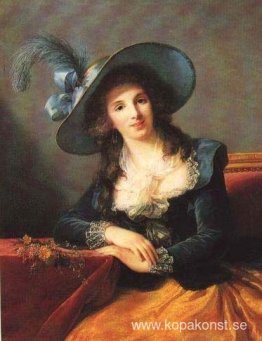 Porträtt av Antoinette Elisabeth Marie d'Aguesseau, grevinna av