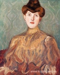 Porträtt av konstnärens fru