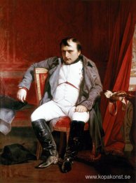 Napoléon Bonaparte abdikerade i Fontainebleau