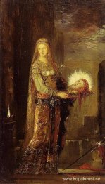 Salome bär Johannes Döparens huvud på ett fat