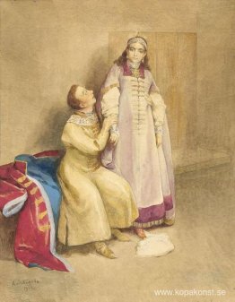 Falske Dmitry I och prinsessan Xenia Godunova