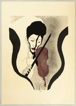 Intryck av en violinist (Porträtt av Suwa Nejiko)