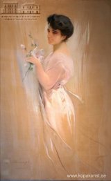 Porträtt av Kiki Papastratou