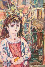 Flickan med en apelsin