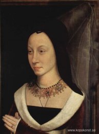 Porträtt av Maria Maddalena Portinari