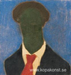 Mörkt självporträtt