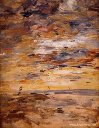 Himmel vid solnedgången