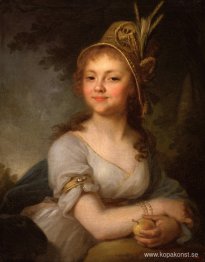 Porträtt av E. N. Arsenyeva